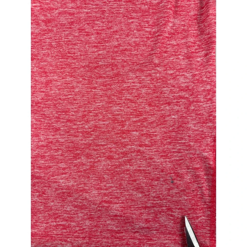 Nike Running Dri-FIT Hoodie Womens Large Pink Heather 1/4 Zip Pullover Top